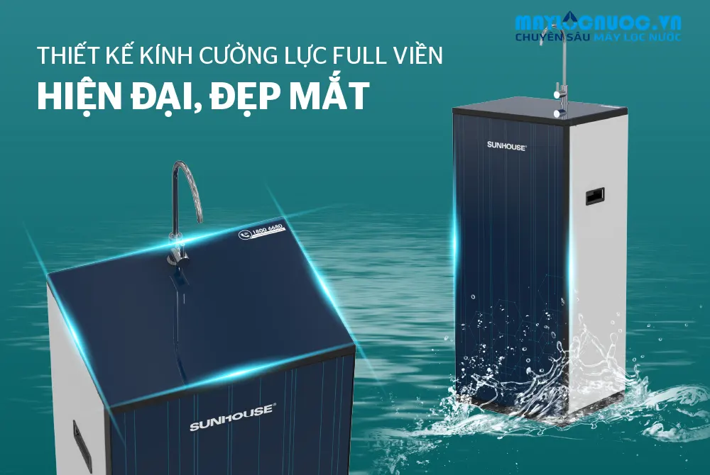 MÁY LỌC NƯỚC RO SUNHOUSE SHA5198K - 09 LÕI