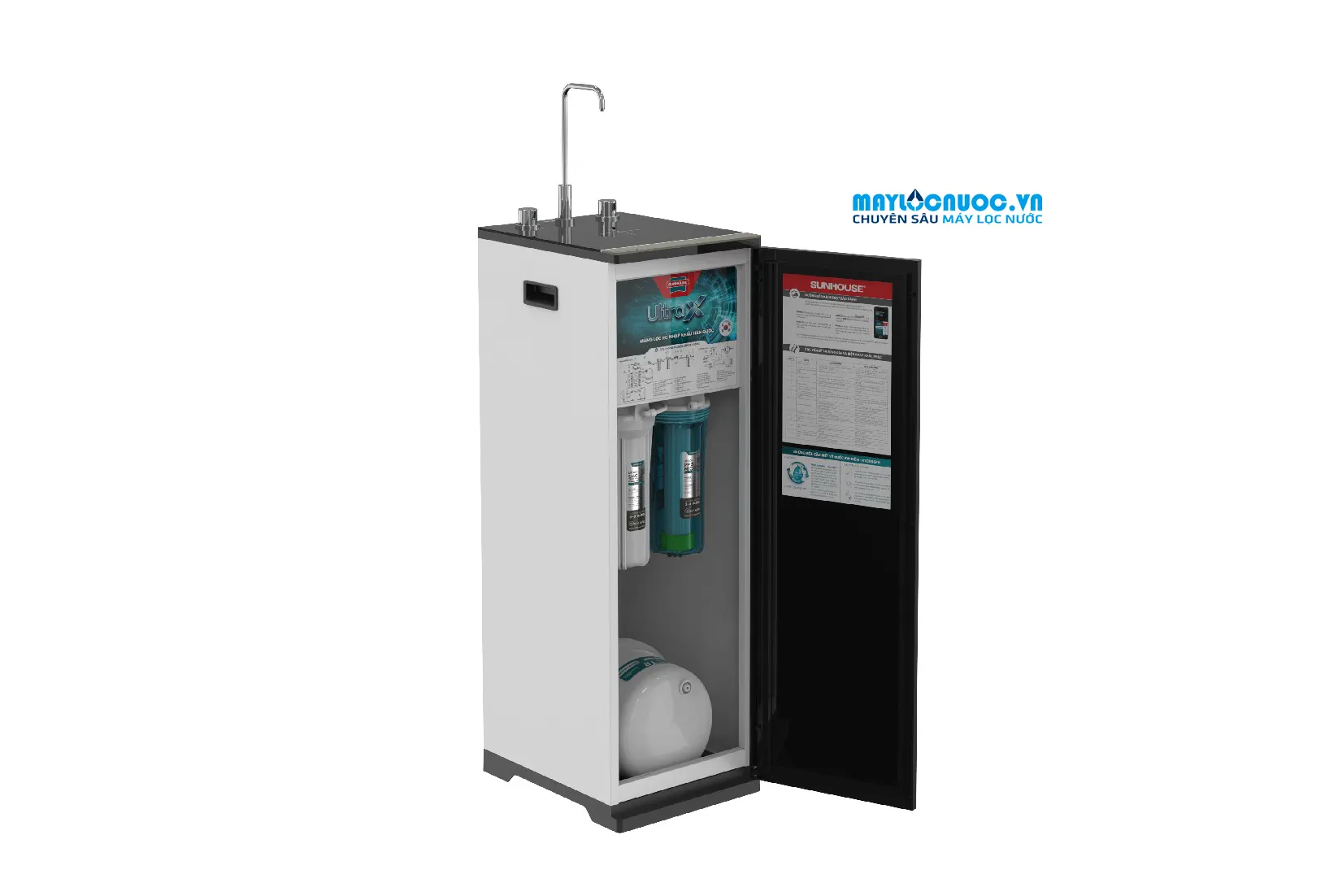 MÁY LỌC NƯỚC ION KIỀM HYDROGEN UltraX SUNHOUSE SHA8823LA - 11 lõi lọc