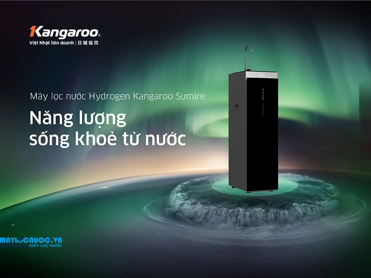 Máy lọc nước Kangaroo Sumire Hydrogen KG100H