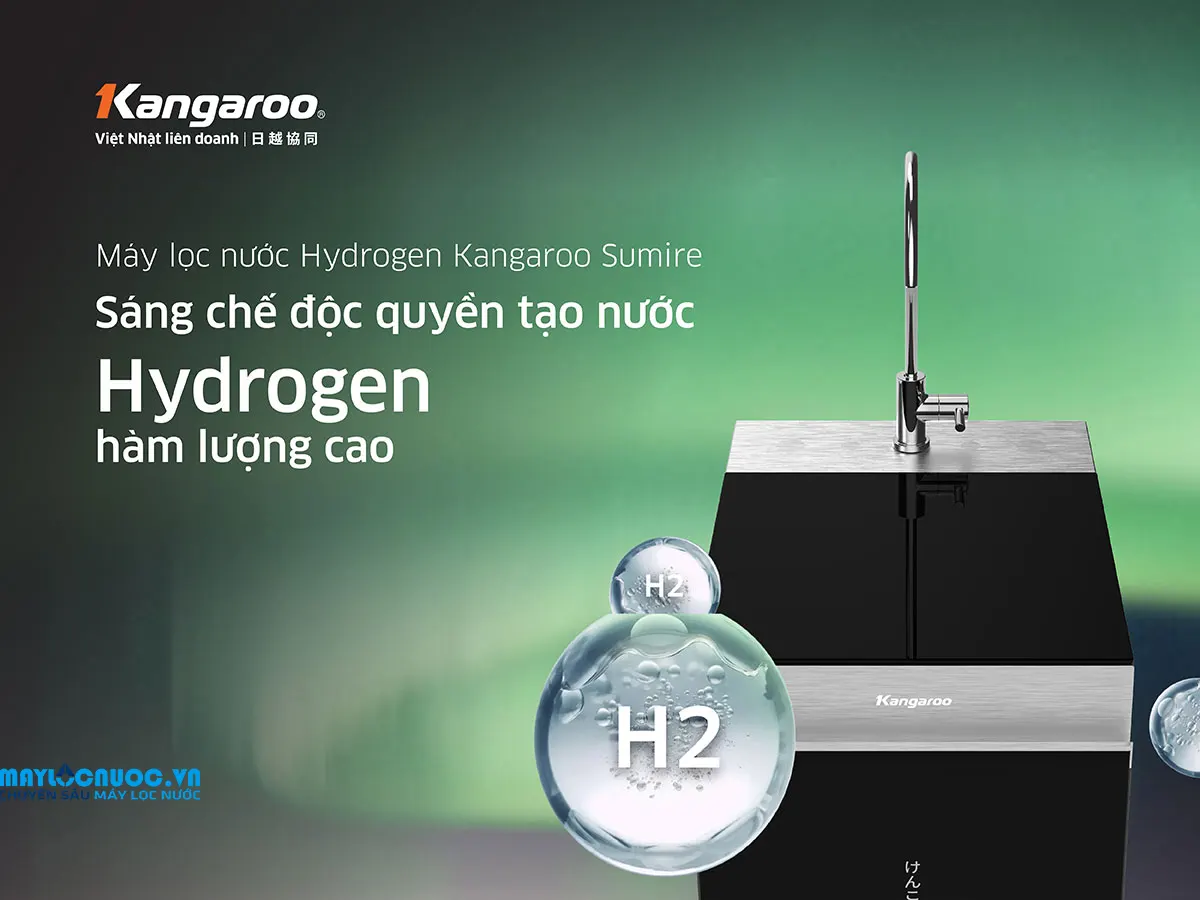Máy lọc nước Kangaroo Sumire Hydrogen KG100H