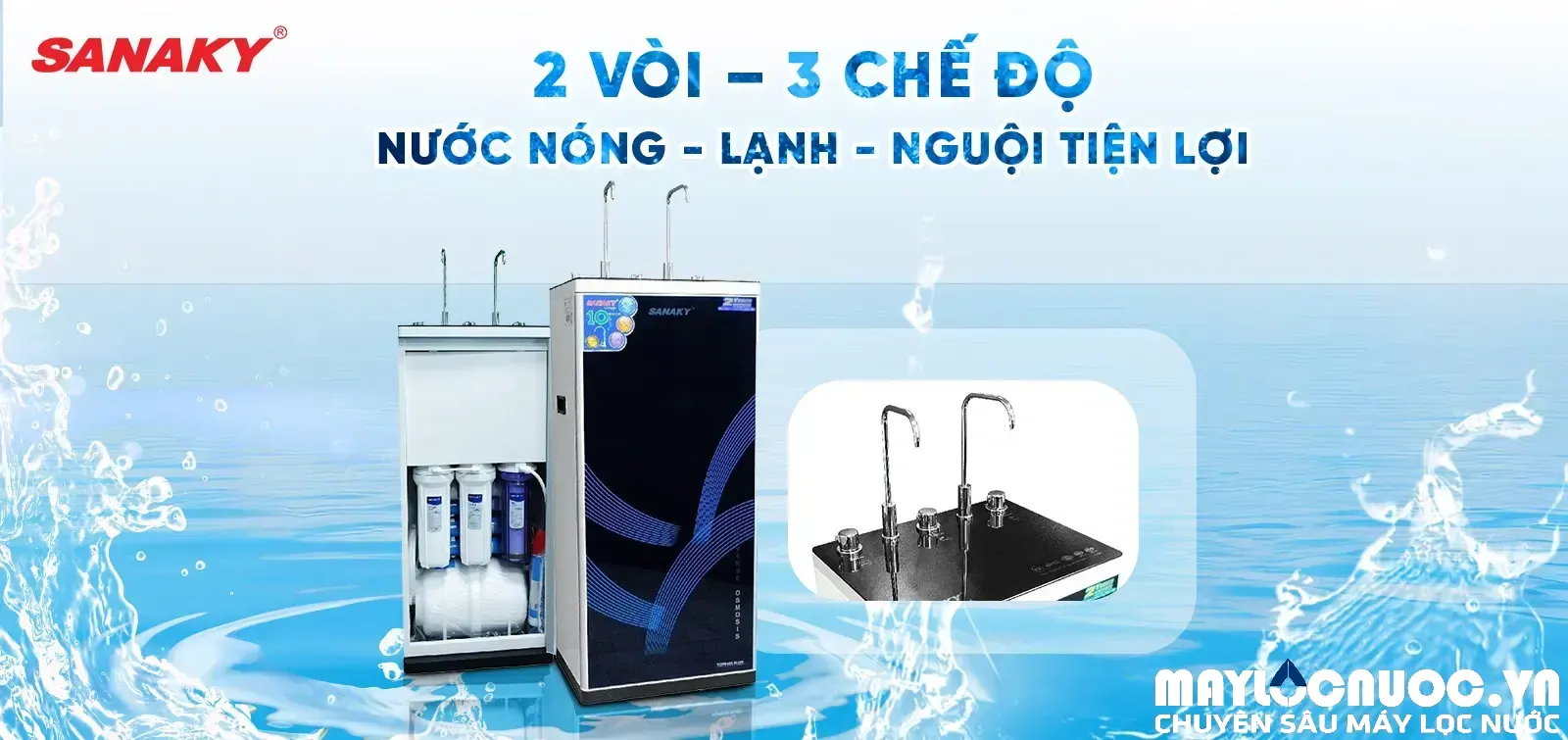 Máy lọc nước Sanaky SNK-NL2310TP -10 cấp lọc