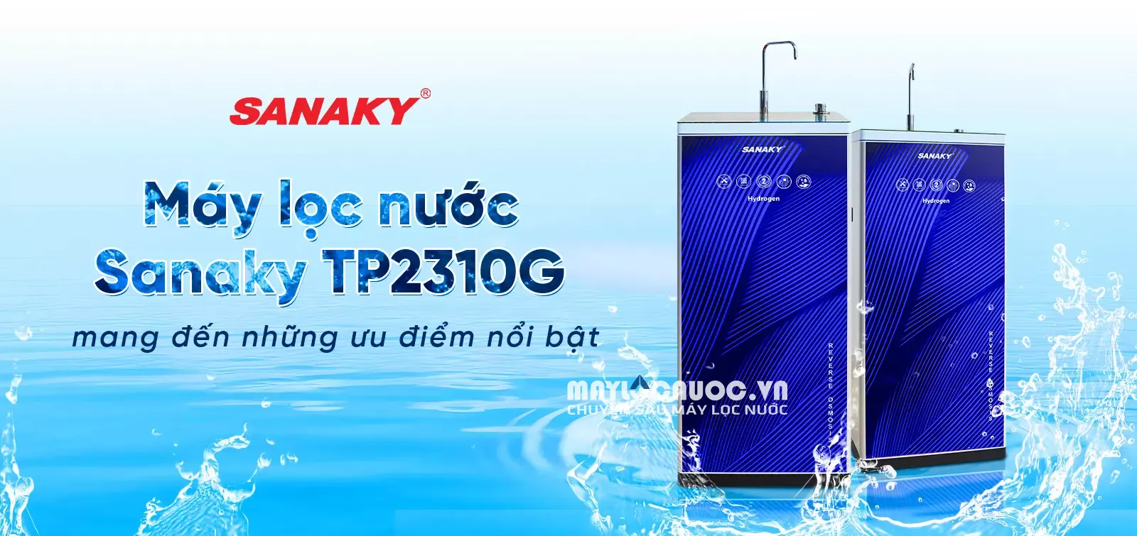 Máy lọc nước Sanaky TP2310G - 10 cấp lọc