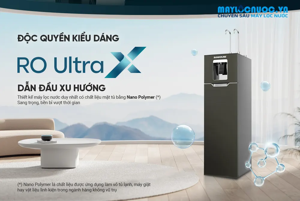 MÁY LỌC NƯỚC RO UltraX SUNHOUSE SHA76668SH - 11 LÕI 