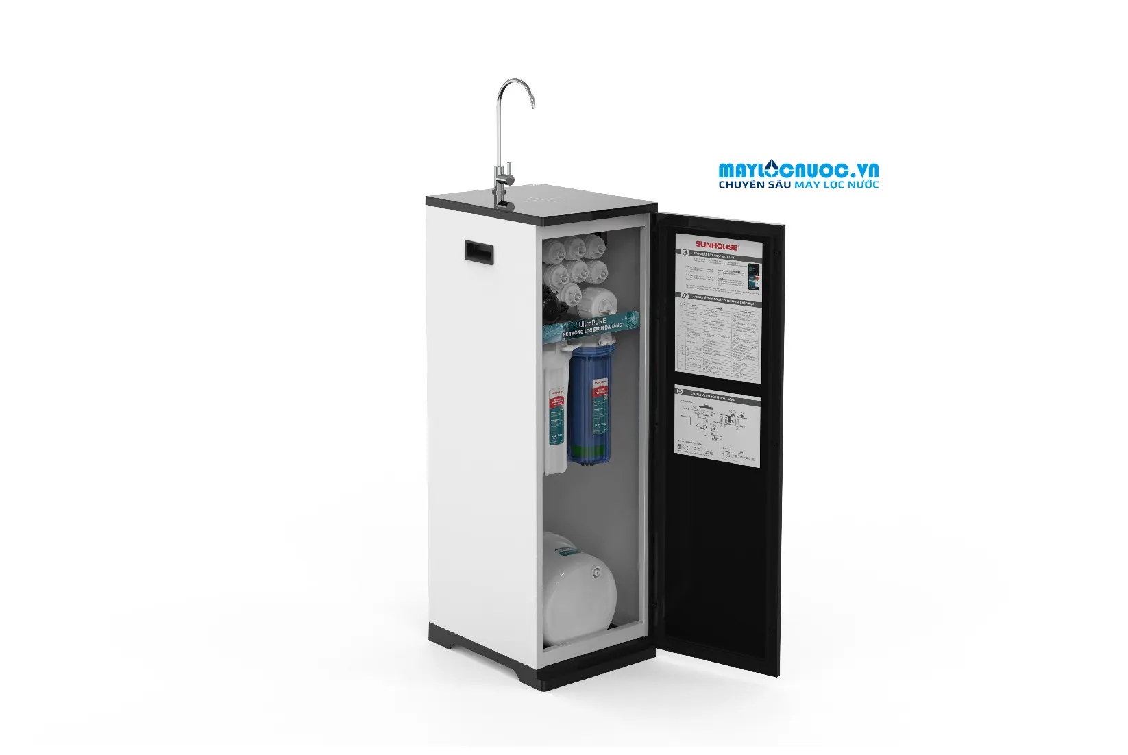 MÁY LỌC NƯỚC RO UltraPURE SUNHOUSE SHA8800KL- 11 LÕI