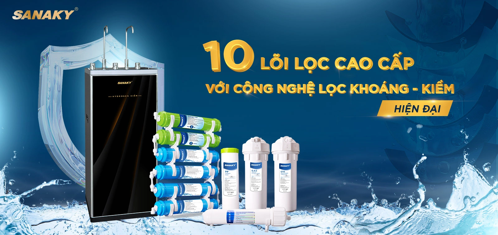 Máy lọc nước Sanaky SNK-E3HK005