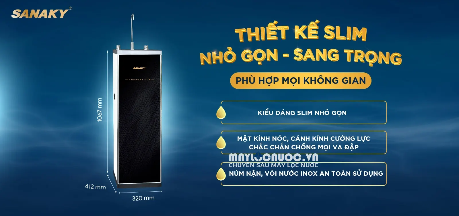 Máy lọc nước Sanaky SNK-S1HK004