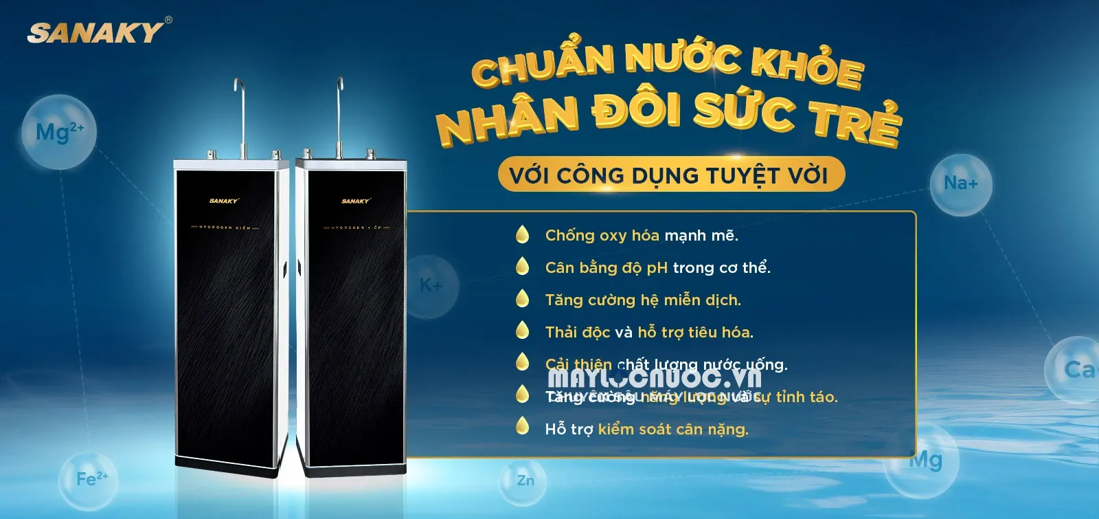 Máy lọc nước Sanaky SNK-S1HK004