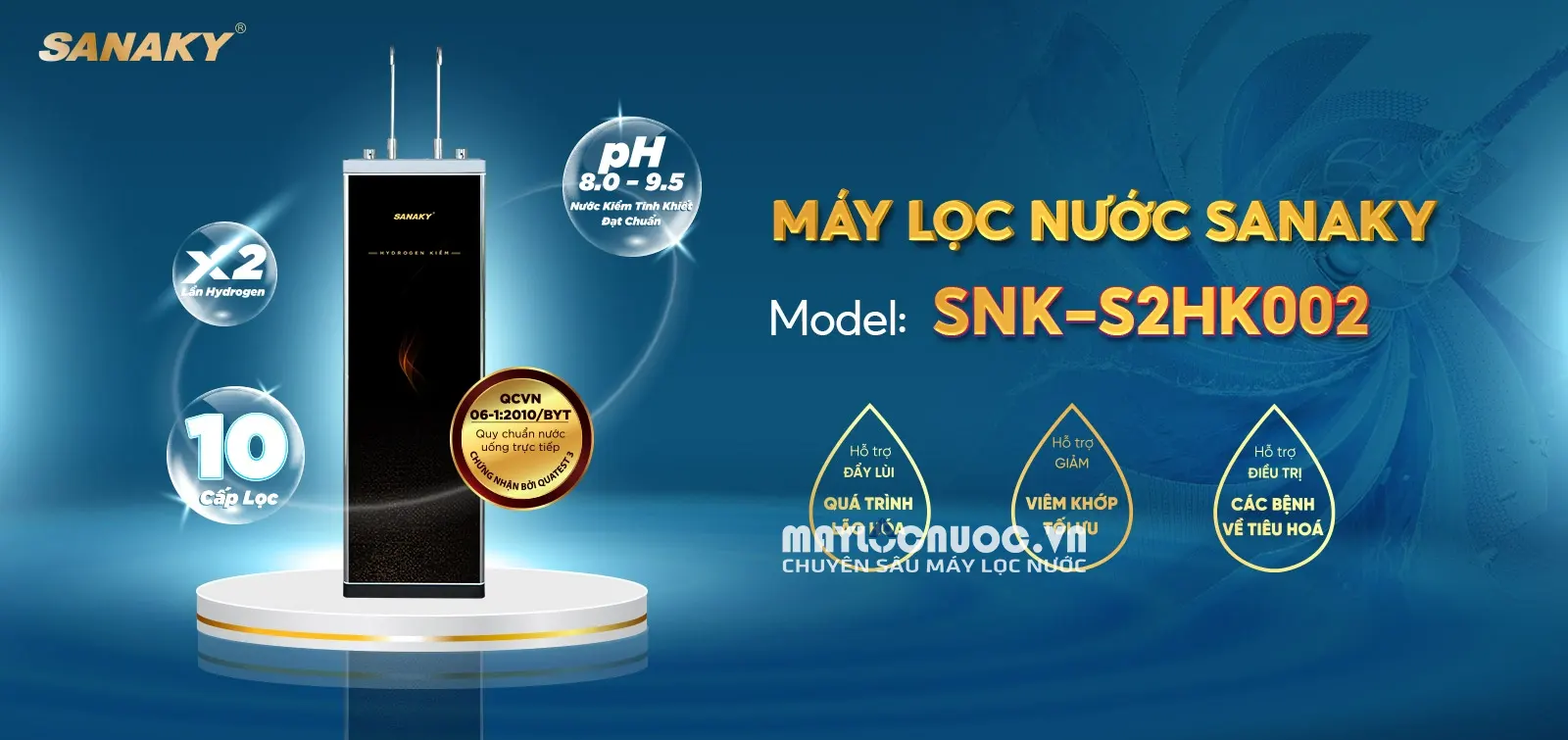 Máy lọc nước Sanaky SNK-S2HK002