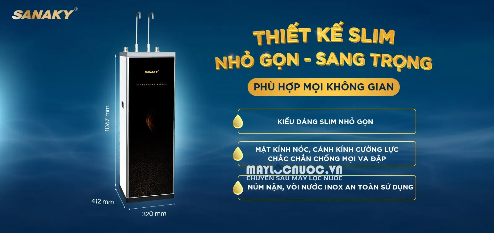 Máy lọc nước Sanaky SNK-S2HK002