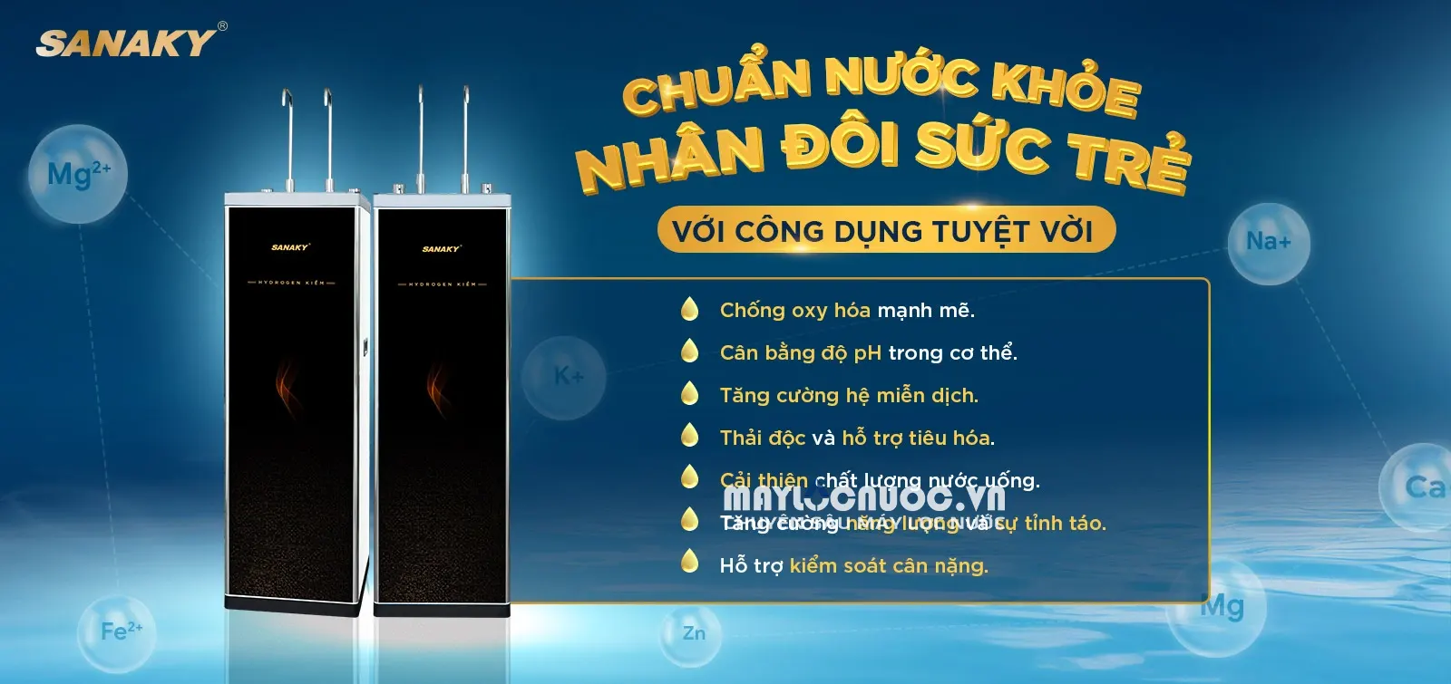 Máy lọc nước Sanaky SNK-S2HK002