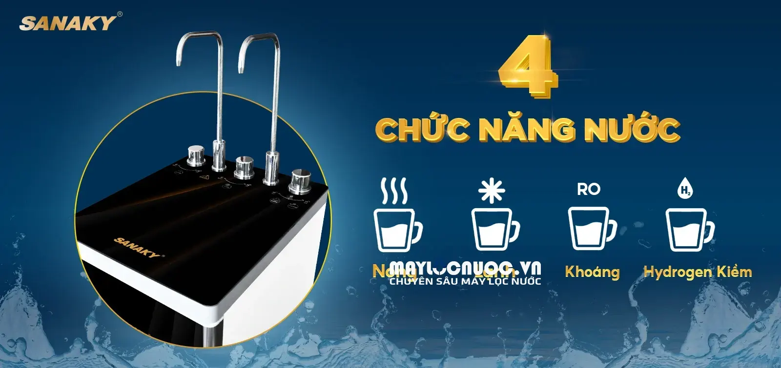 Máy lọc nước Sanaky SNK-S3HK001