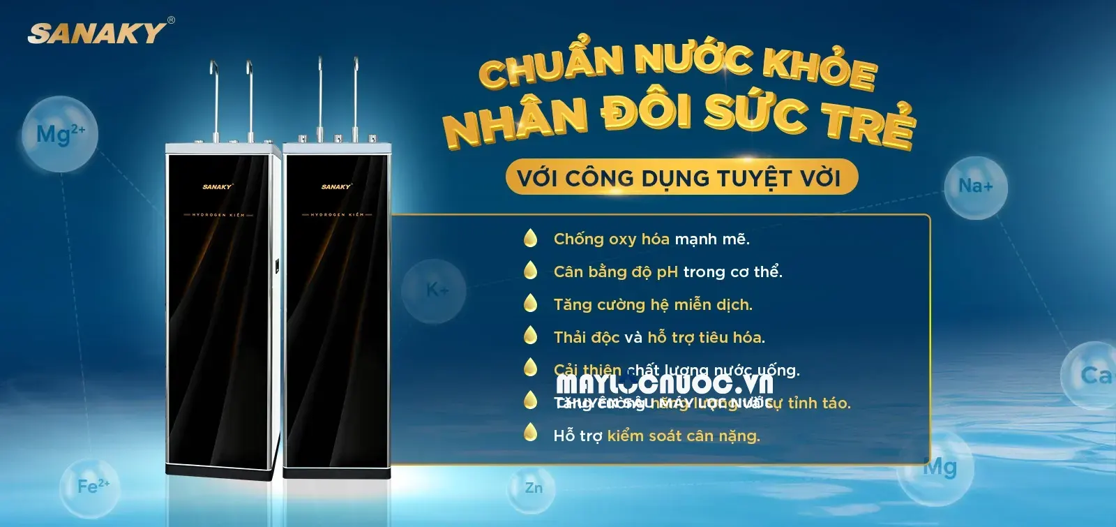 Máy lọc nước Sanaky SNK-S3HK001