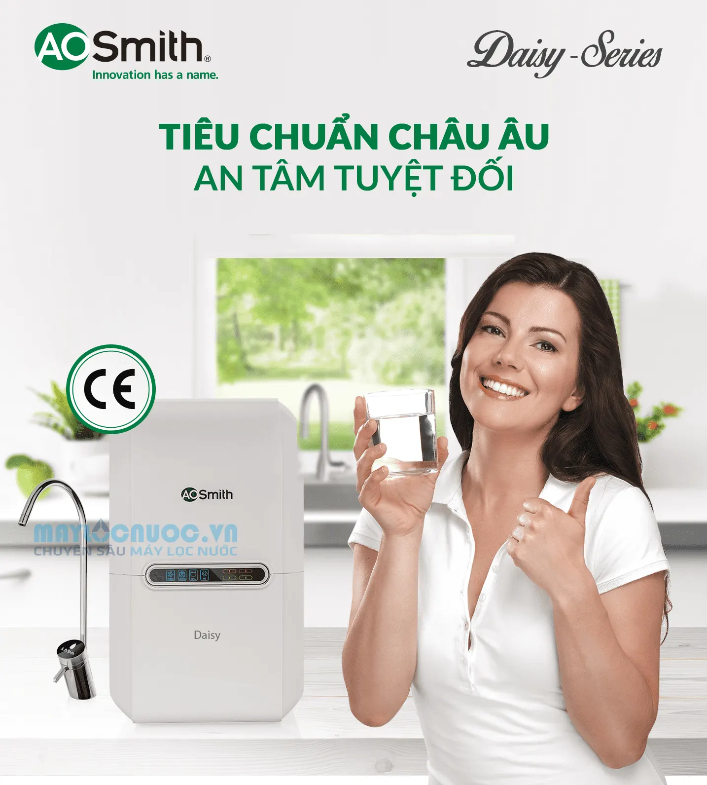 Máy lọc nước A. O. Smith Daisy Plus