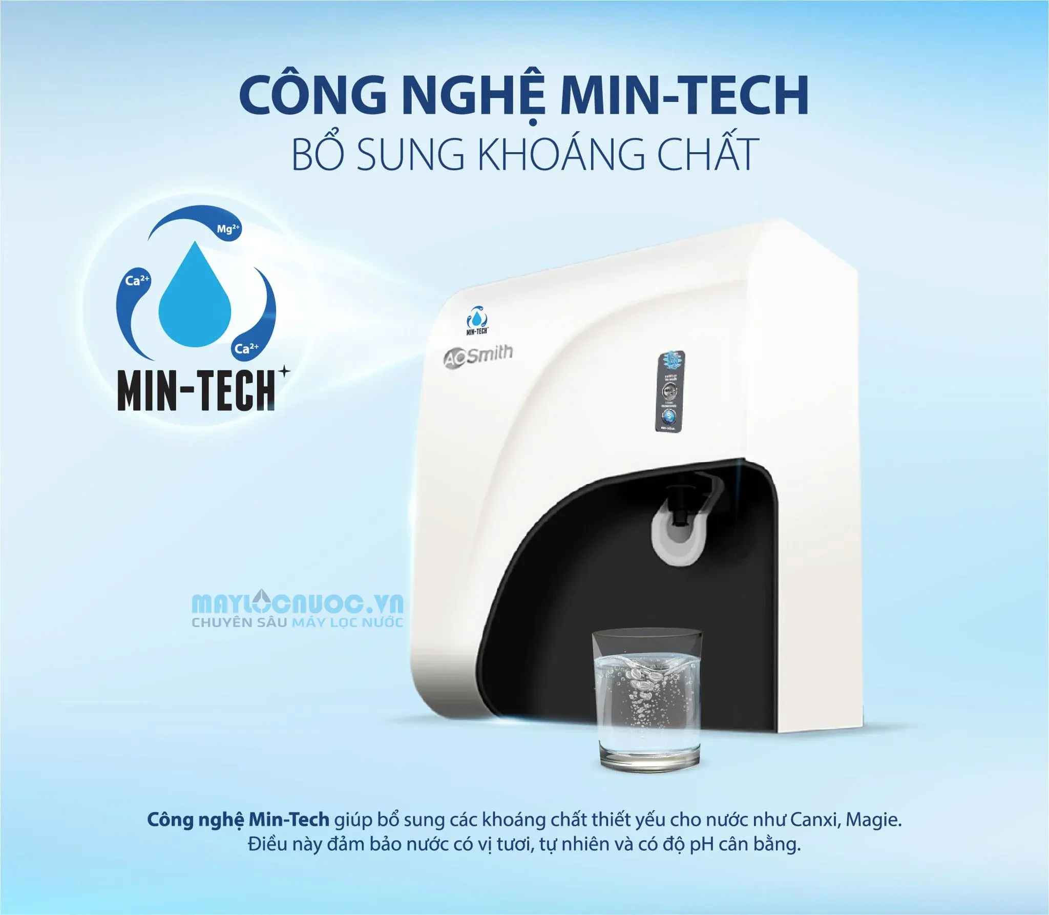 Máy lọc nước A. O. Smith C2 - 5 cấp lọc
