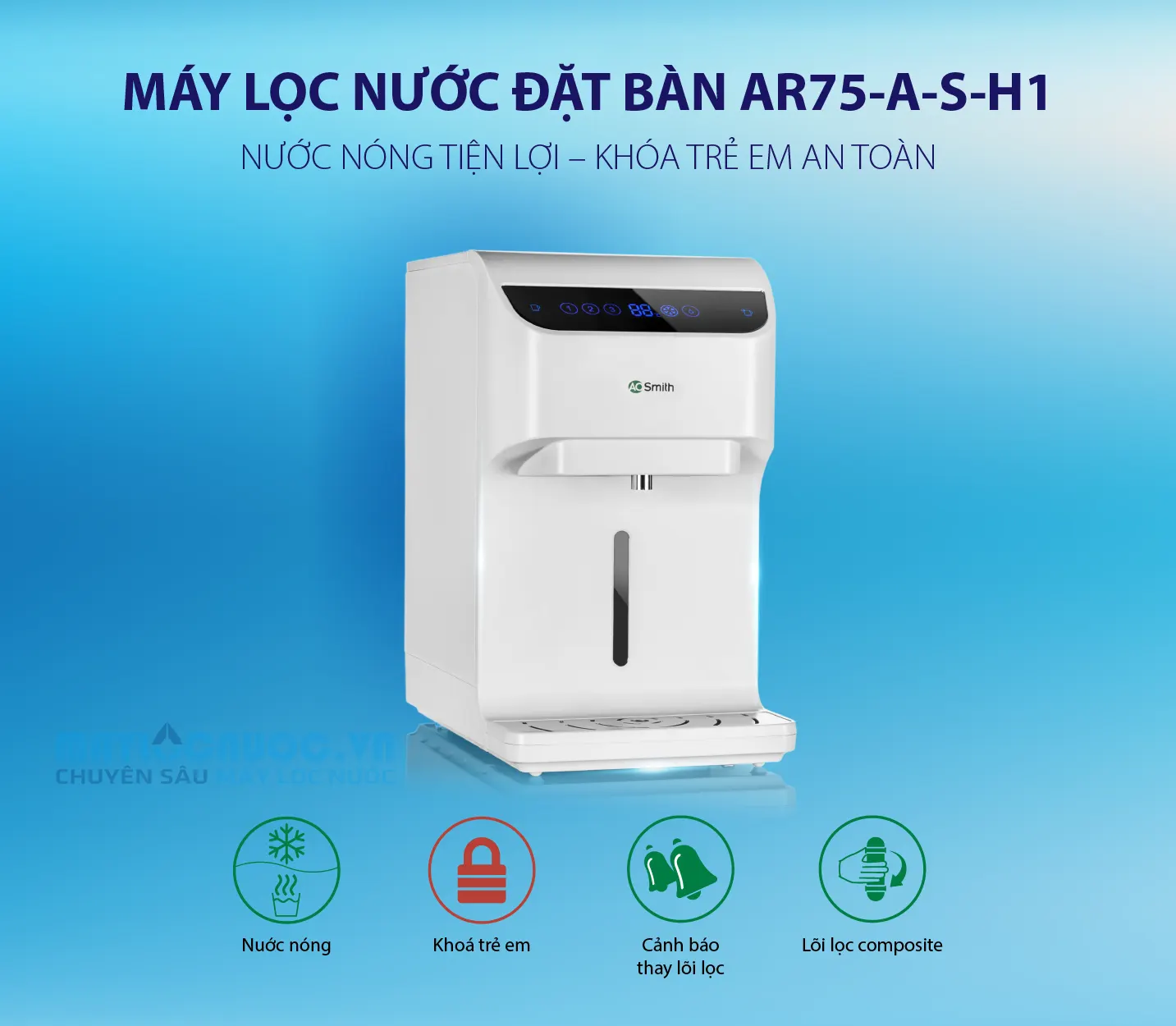 Máy lọc nước A. O. Smith AR75-A-S-H1