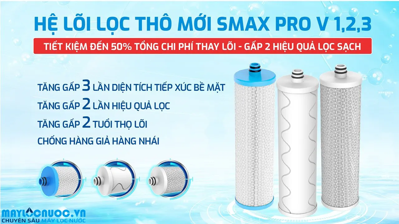 Máy lọc nước nóng nguội Karofi KAH-H58S