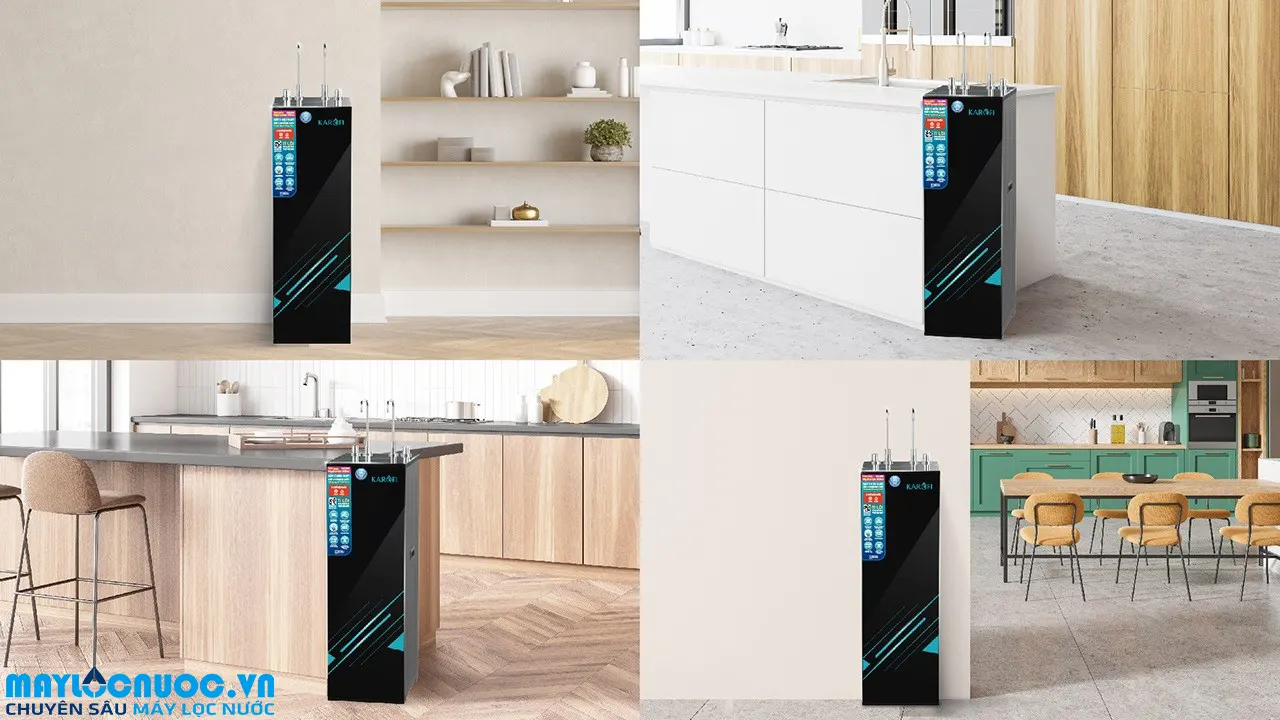 Máy lọc nước nóng nguội Karofi KAH-H58S