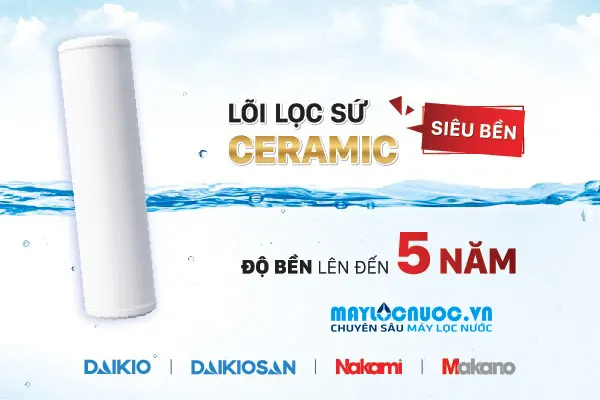 Máy lọc nước RO nóng nguội lạnh Daikiosan DSW-32809H3