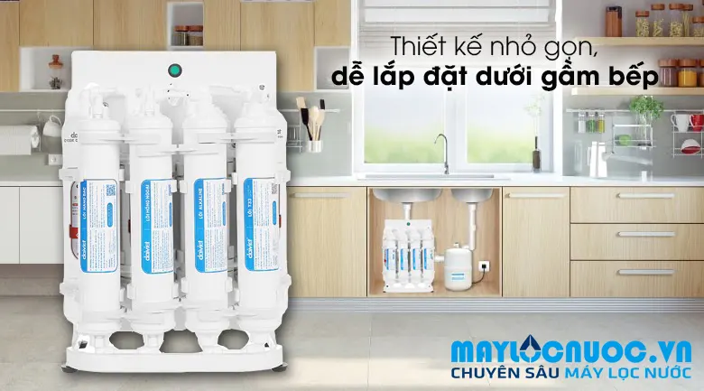 Máy lọc nước RO để gầm không tủ Daikiosan DSW-44009D