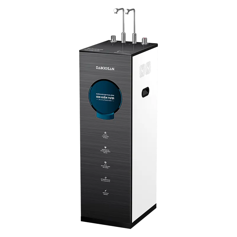 Máy lọc nước ion kiềm tươi nóng nguội lạnh Daikiosan DN304 - 7 lõi lọc