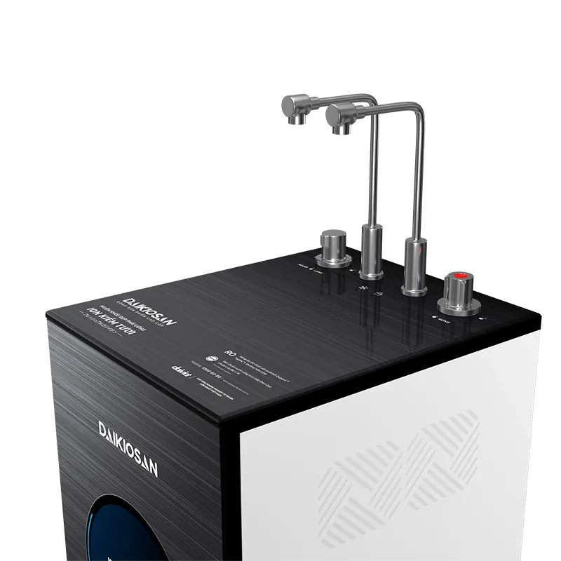 Máy lọc nước ion kiềm tươi nóng nguội lạnh Daikiosan DN304 - 7 lõi lọc