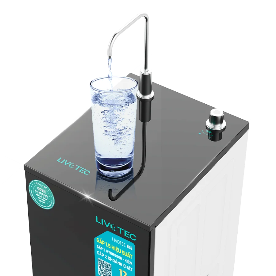 Máy lọc nước Livotec 818 - 12 Lõi Lọc, Mẫu Mới 2026