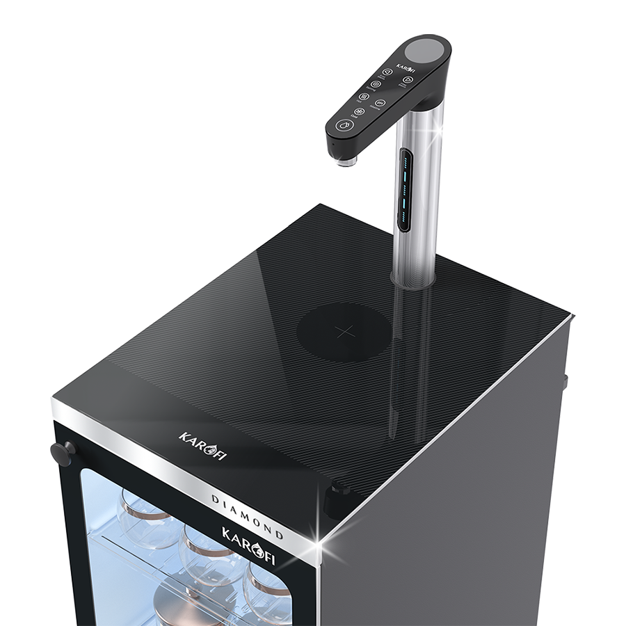Máy Lọc Nước Nóng Lạnh Karofi DIAMOND SA66 Hydro-ion Kiềm Chất Lượng Cao
