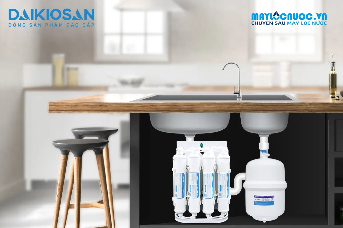 Máy lọc nước RO để gầm không tủ Daikiosan DSW-44009D