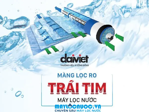 Máy lọc nước RO dùng cốc không vỏ tủ Daikiosan DSW-35008D