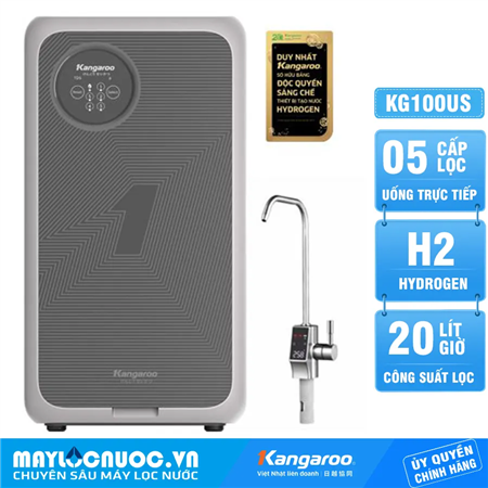 Máy lọc nước Kangaroo Hydrogen KG100US - Mẫu Mới 2025