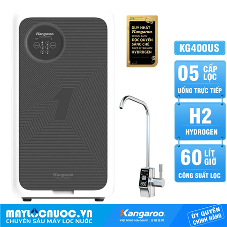 Máy lọc nước Kangaroo Hydrogen KG400US - Mẫu mới 2025