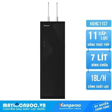Máy lọc nước Kangaroo Hydrogen ion kiềm nóng lạnh KGHC11S7