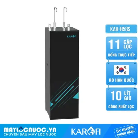 Máy lọc nước nóng nguội Karofi KAH-H58S