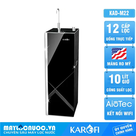 Máy lọc nước RO Karofi KAQ-M22 - 12 lõi lọc