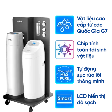 Lọc tổng trung tâm cao cấp Karofi WHF - E666