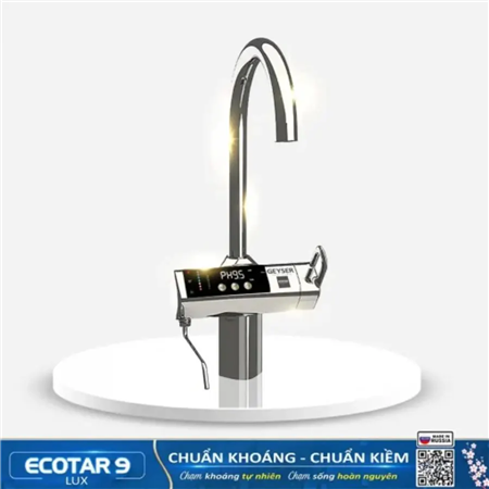  Máy lọc nước ion kiềm giàu hydro Geyser Ecotar 9 Lux - 1 lõi lọc