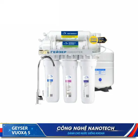 Máy lọc nước RO -Nano 2 in 1 Geyser Vuoxa 5 - Made in Russia