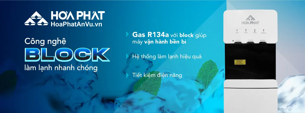 Cây nước nóng lạnh Hòa Phát HWP B1CI