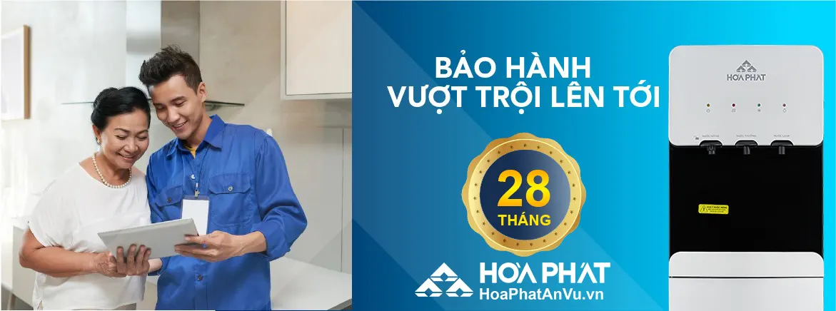 Cây nước nóng lạnh Hòa Phát HWP B1CI bảo hành