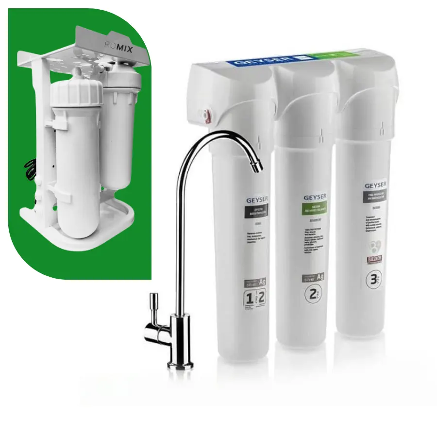  Máy lọc nước chuẩn khoáng Geyser Ecotar 4 Smart - 3 lõi lọc