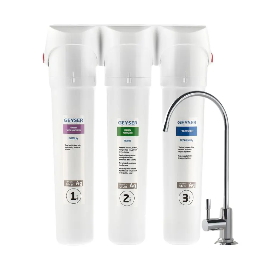  Máy lọc nước chuẩn khoáng Geyser Ecotar 9 Smart - 3 lõi lọc