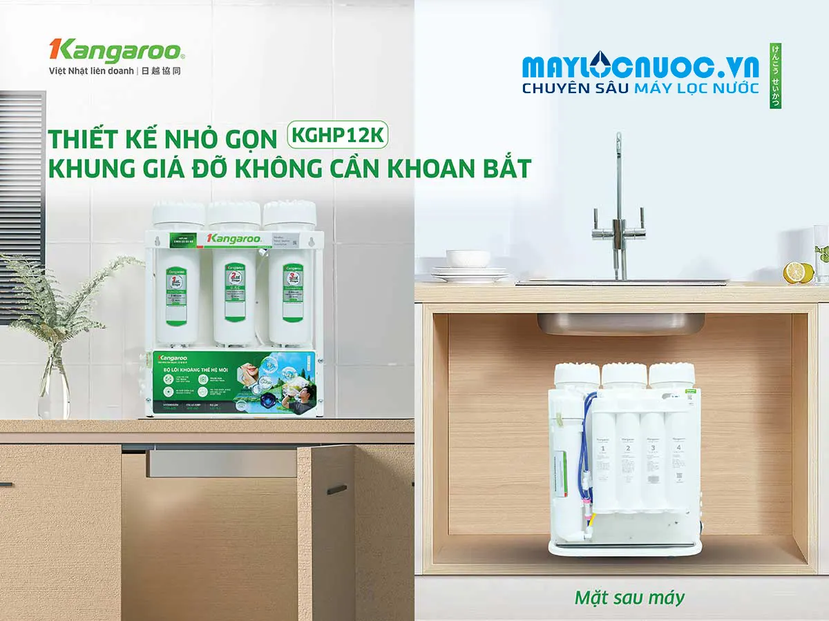 Máy lọc nước Kangaroo Hydrogen KGHP12K