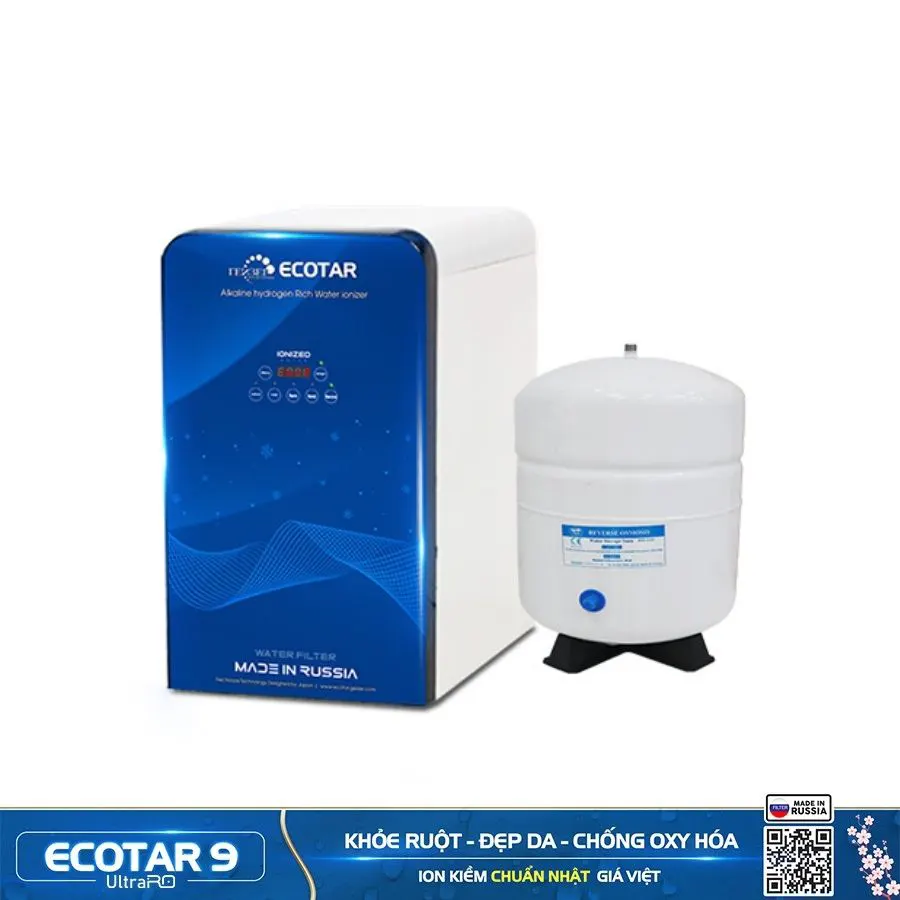  Máy lọc nước Geyser Ecotar 9 UltraRO - 4 lõi lọc
