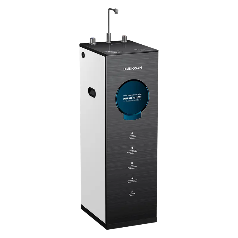 Máy lọc nước ion kiềm tươi nóng nguội Daikiosan DN204 - 7 cấp lọc