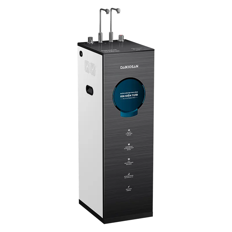 Máy lọc nước ion kiềm tươi nóng nguội lạnh Daikiosan DN304 - 7 lõi lọc