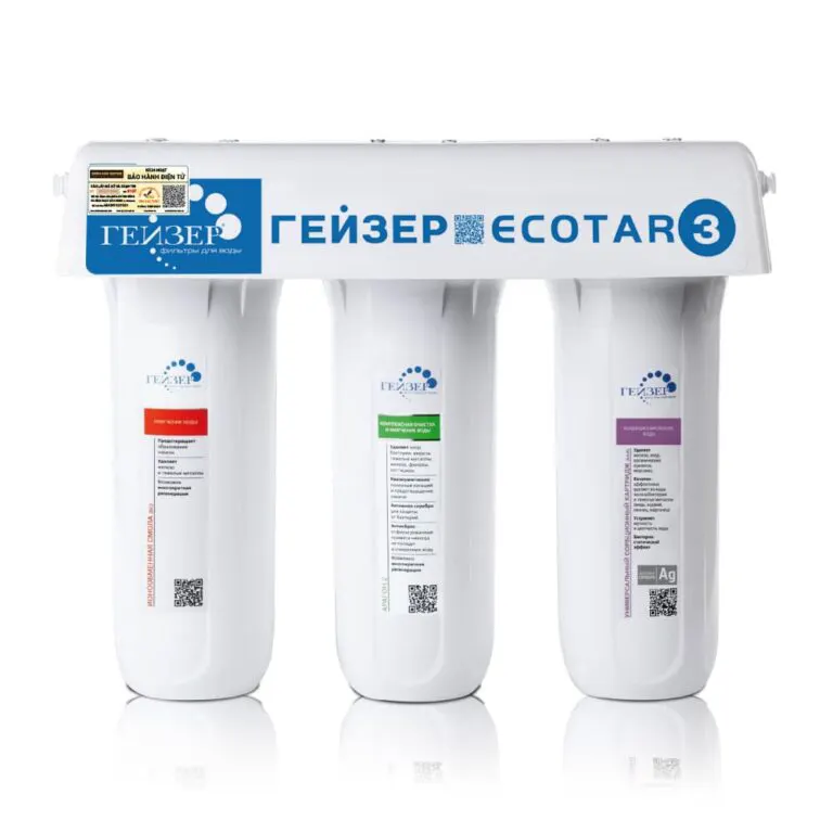  Máy lọc nước Nano Geyser Ecotar 3 - 3 lõi lọc