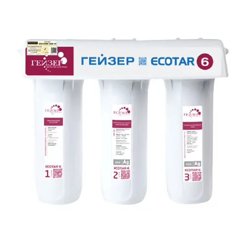 Máy lọc nước Ion Canxi Geyser Ecotar 6 - 3 lõi lọc