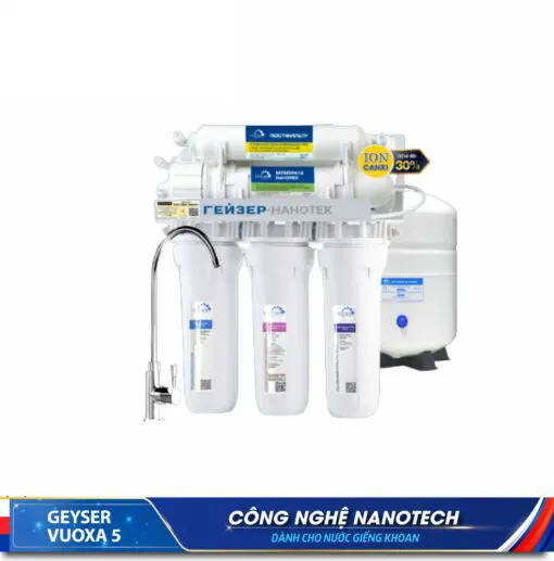 Máy lọc nước RO -Nano 2 in 1 Geyser Vuoxa 5 - Made in Russia